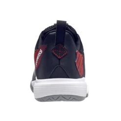 K-Swiss Ultrashot Team Men's Tennis Shoe (Grey/Black/Orange) -Racquet Guys Sports 07395 052.03