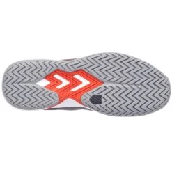 K-Swiss Ultrashot Team Men's Tennis Shoe (Grey/Black/Orange) -Racquet Guys Sports 07395 052.05