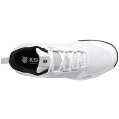 K-Swiss Ultrashot Team Men's Tennis Shoe (White/Black) -Racquet Guys Sports 07395 174.07