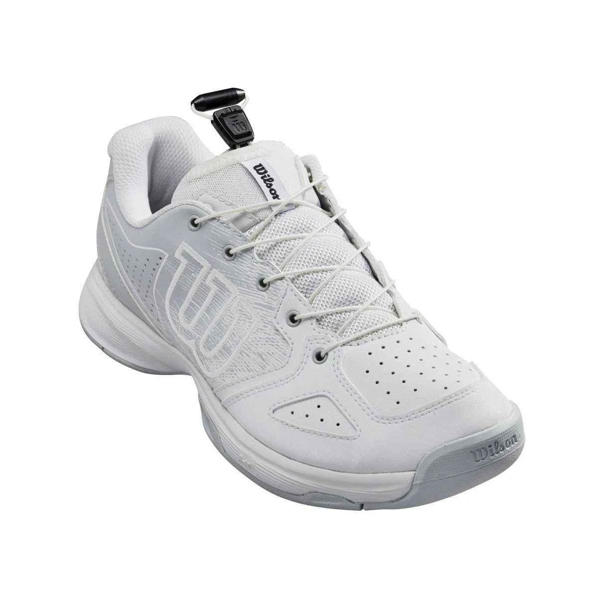 Wilson Kaos QL Junior Tennis Shoe (White/Blue/Black) 1 Wilson Kaos QL Junior Tennis Shoe (White/Blue/Black)