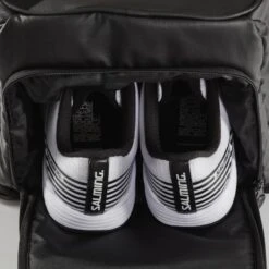 Salming Multi Sport Backpack Racquet Bag (Black) -Racquet Guys Sports 1159873 0101 shoe compartment