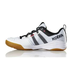 Salming Kobra Womens Indoor Court Shoe (White) 7 Salming Kobra Womens Indoor Court Shoe (White) -Racquet Guys Sports 1237072 0707SAL KOBRA MEN White addview5 2