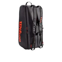 Wilson Tour 12 Pack Racquet Bag (Black/Red) -Racquet Guys Sports 1350a5a23accc94a6a66311904a649c7c8928a32 WR8011201 2 Tour 12PK BL RD new