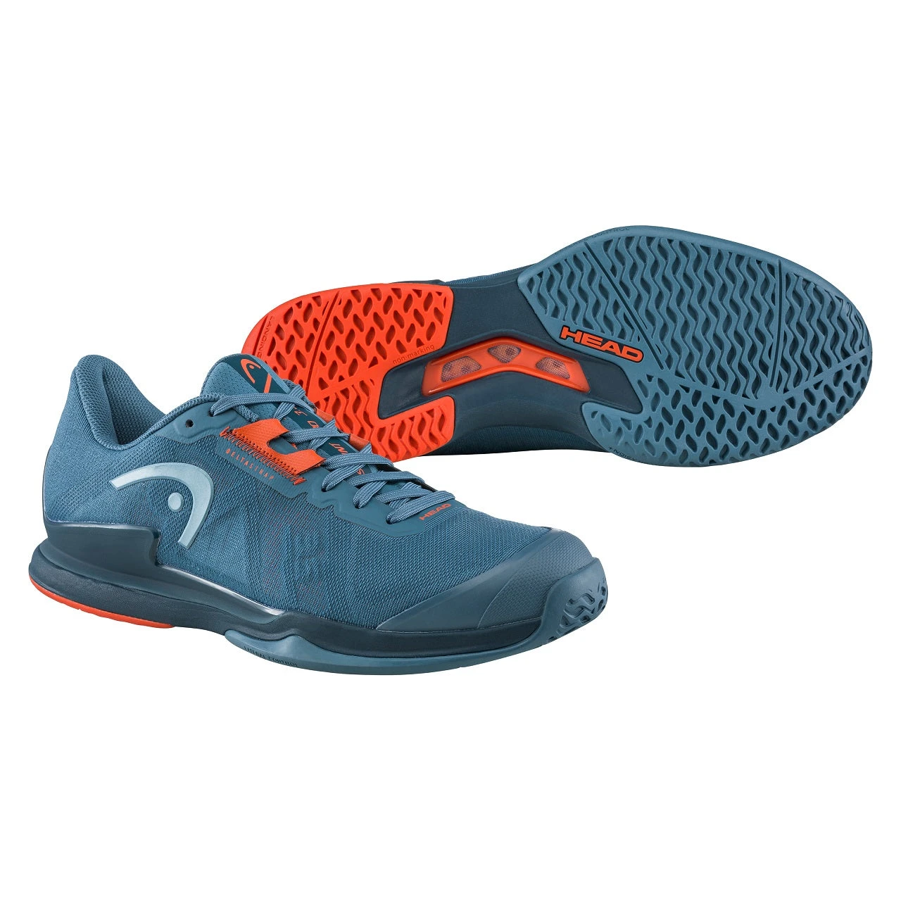 Head Sprint Pro 3.5 Men's Tennis Shoe (Blue/Orange) 4 Head Sprint Pro 3.5 Men's Tennis Shoe (Blue/Orange) - Image 4