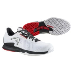 Head Sprint Pro 3.5 Men's Tennis Shoe (White/Black) 8 Head Sprint Pro 3.5 Men's Tennis Shoe (White/Black) -Racquet Guys Sports 273082 Sprint Pro 3.5 Men WHBK 3