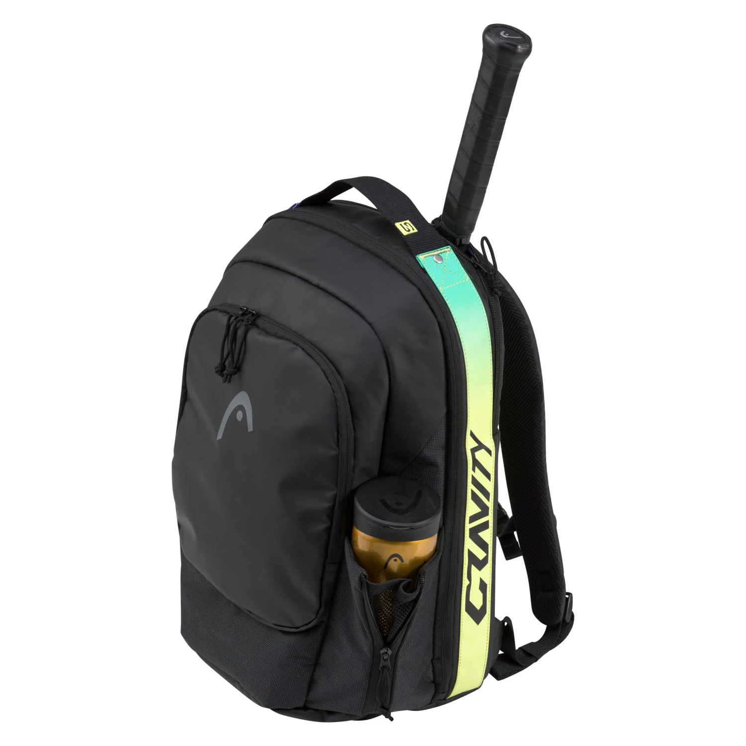 Head R-PET Gravity Backpack Racquet Bag (Black) 2 Head R-PET Gravity Backpack Racquet Bag (Black) - Image 2