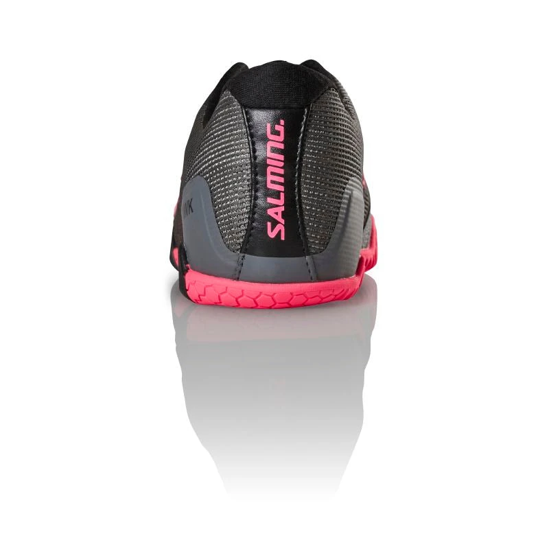 Salming Hawk Women's Indoor Court Shoe (Gun Metal/Pink) 4 Salming Hawk Women's Indoor Court Shoe (Gun Metal/Pink) - Image 4
