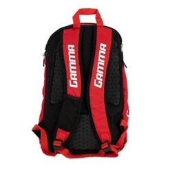 Gamma Pickleball Backpack Paddle Bag (Red/Black) -Racquet Guys Sports 41A6sjkE3cL. AC