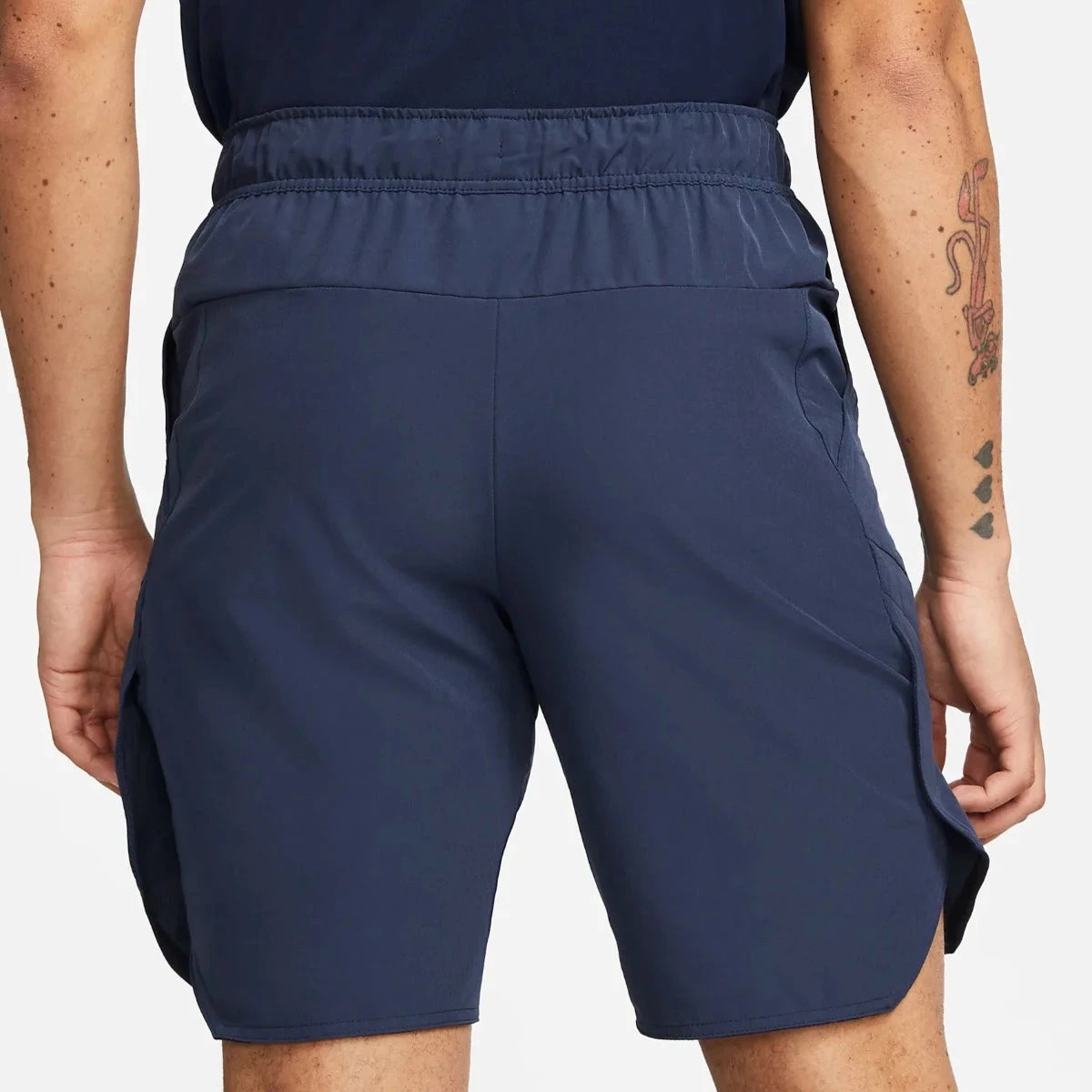 Nike Men's Dri-FIT Advantage 9-inch Short (Obsidian/White) 2 Nike Men's Dri-FIT Advantage 9-inch Short (Obsidian/White) - Image 2