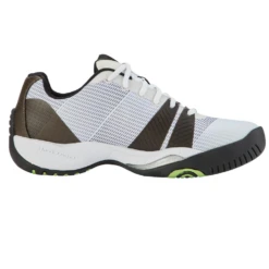 Prince T22.5 Men's Tennis Shoe (White/Green/Black) -Racquet Guys Sports 8P491149 MEDIAL
