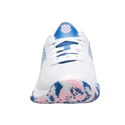 K-Swiss Hypercourt Supreme Women's Tennis Shoe (White/Star Sapphire/Orchid Pink) -Racquet Guys Sports 96615 969.02