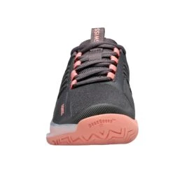 K-Swiss Ultrashot 3 Women's Tennis Shoe (Asphalt/Peach/White) -Racquet Guys Sports 96988 007.02