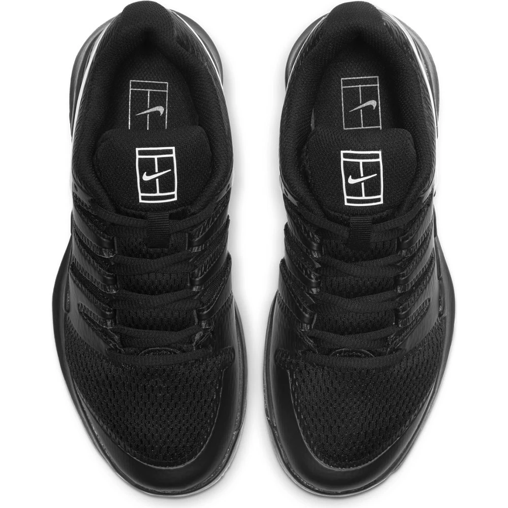 Nike Vapor X Junior Tennis Shoe (Black/White) 4 Nike Vapor X Junior Tennis Shoe (Black/White) - Image 4
