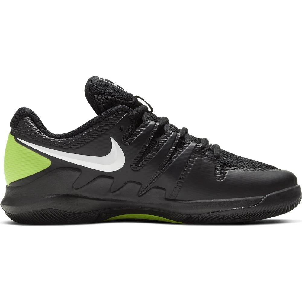 Nike Vapor X Junior Tennis Shoe (Black/White) 7 Nike Vapor X Junior Tennis Shoe (Black/White) - Image 7