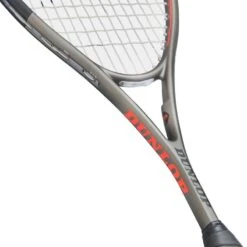 Dunlop BlackStorm Carbon 5.0 Squash Racquet -Racquet Guys Sports BLACKSTORM CARBON 5.0 THROAT 800x880 1