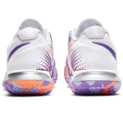 Nike Air Zoom Vapor Cage 4 Women's Tennis Shoe (White/Purple) -Racquet Guys Sports CD0431 103 PHCBH000 3144