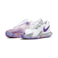 Nike Air Zoom Vapor Cage 4 Women's Tennis Shoe (White/Purple) -Racquet Guys Sports CD0431 103 PHCFH001 3144