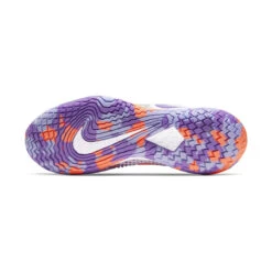 Nike Air Zoom Vapor Cage 4 Women's Tennis Shoe (White/Purple) -Racquet Guys Sports CD0431 103 PHSUH000 3144