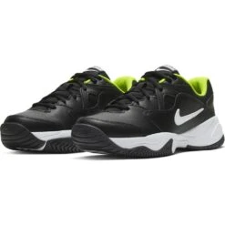 Nike Court Lite 2 Junior Tennis Shoe (Black/White) -Racquet Guys Sports CD0440 007 PHCFH001 1000