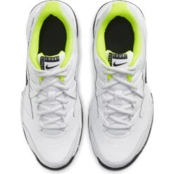 Nike Court Lite 2 Junior Tennis Shoe (White/Black/Green) 14 Nike Court Lite 2 Junior Tennis Shoe (White/Black/Green) -Racquet Guys Sports CD0440 104 PHCTH001 1000