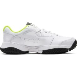 Nike Court Lite 2 Junior Tennis Shoe (White/Black/Green) 16 Nike Court Lite 2 Junior Tennis Shoe (White/Black/Green) -Racquet Guys Sports CD0440 104 PHSRH001 1000