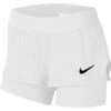 Nike Girl's Court Dri-Fit Flex Shorts (White)
