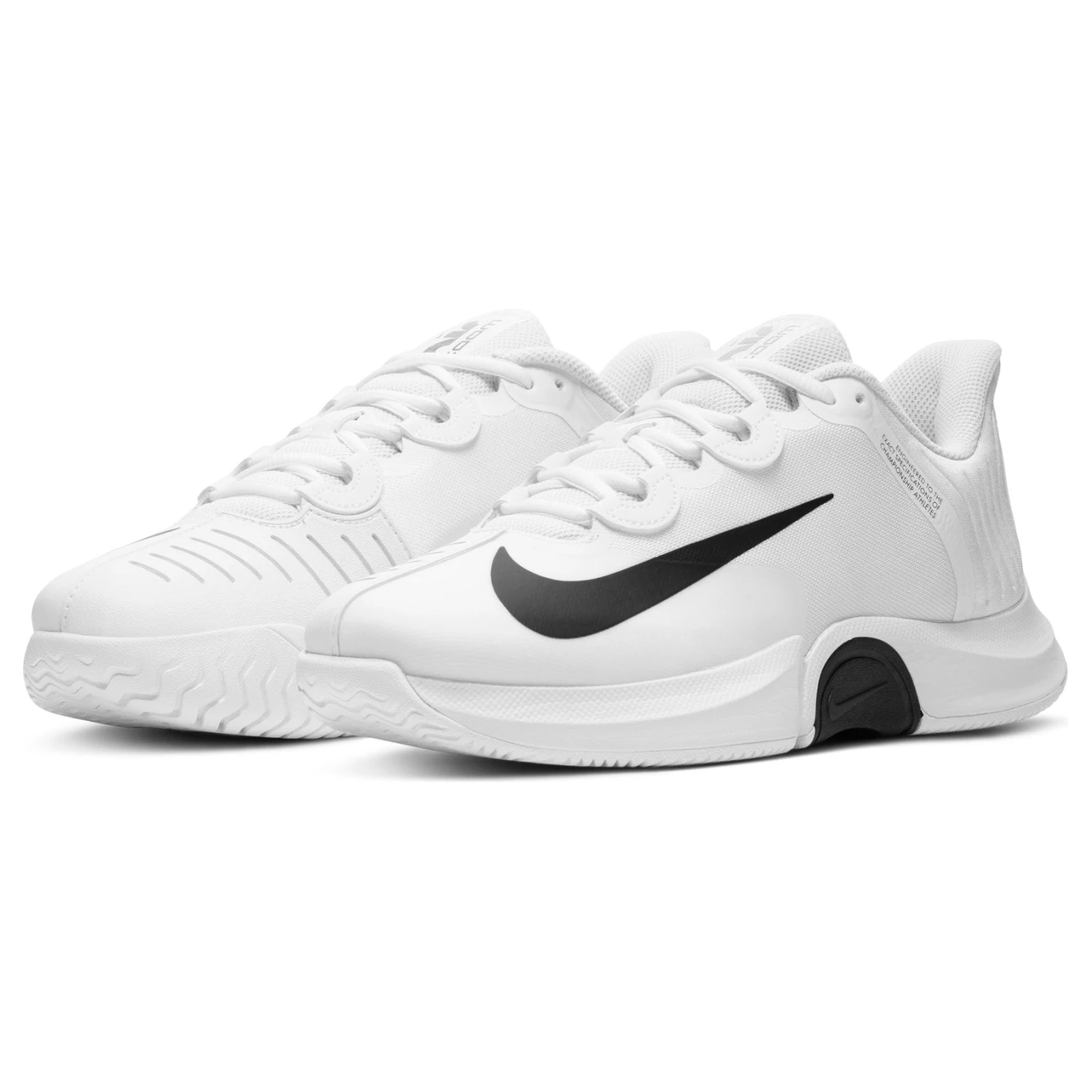 Nike Air Zoom GP Turbo Men's Tennis Shoe (White/Black) 10 Nike Air Zoom GP Turbo Men's Tennis Shoe (White/Black) - Image 10