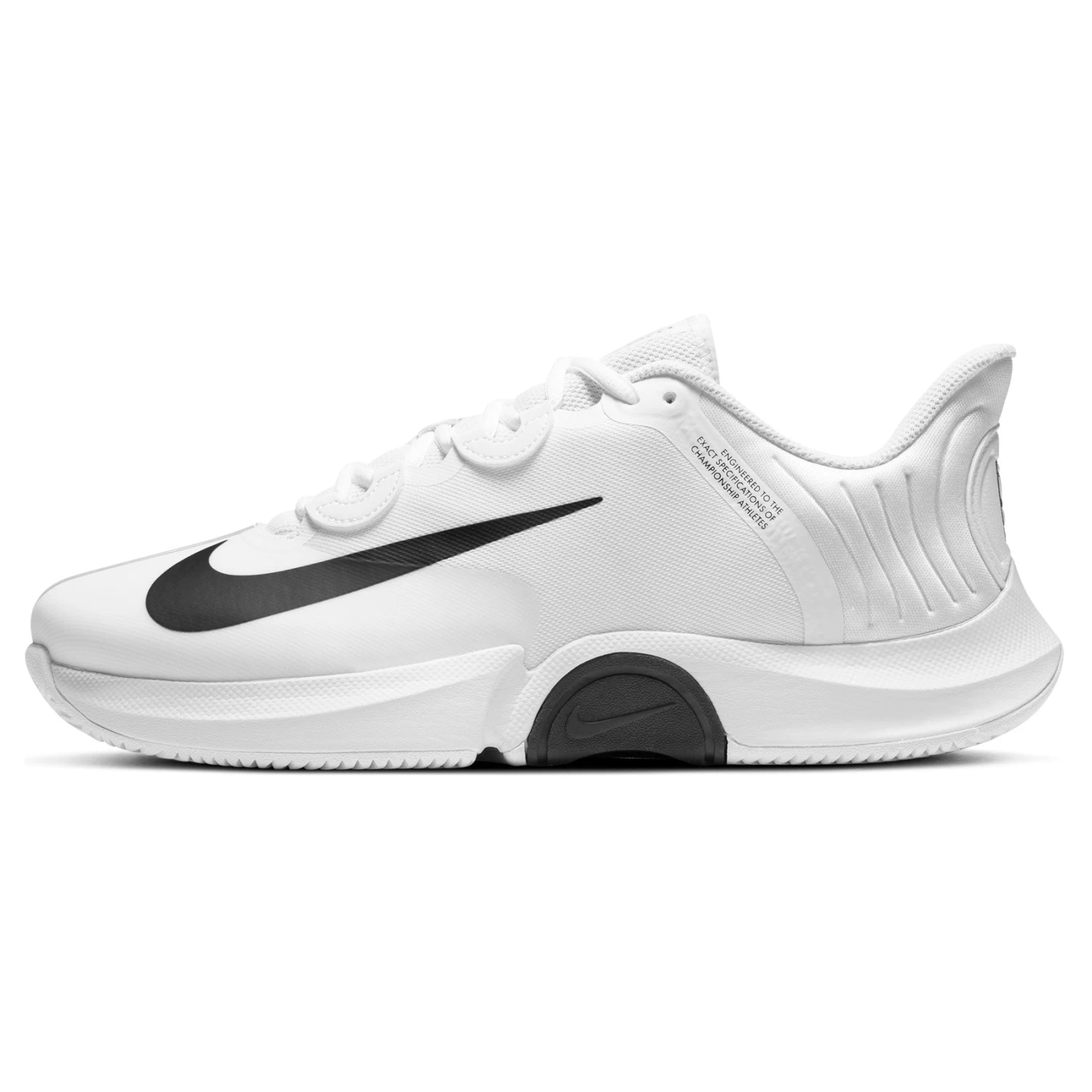 Nike Air Zoom GP Turbo Men's Tennis Shoe (White/Black) 7 Nike Air Zoom GP Turbo Men's Tennis Shoe (White/Black) - Image 7