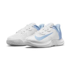 Nike Air Zoom GP Turbo Women's Tennis Shoe (White/Aluminum) -Racquet Guys Sports CK7580 113 PHCFH001 3144
