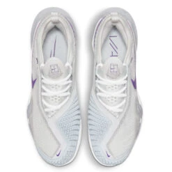 Nike React Vapor NXT Women's Tennis Shoe (Light Grey/Purple/Fuchsia) -Racquet Guys Sports CV0742 024 PHCTH001 3144