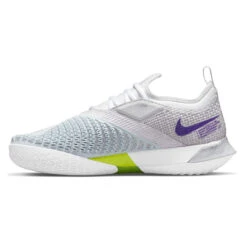 Nike React Vapor NXT Women's Tennis Shoe (Light Grey/Purple/Fuchsia) -Racquet Guys Sports CV0742 024 PHSLH001 3144
