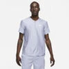 Nike Men's Dri-FIT Advantage Polo (Indigo Haze/White)
