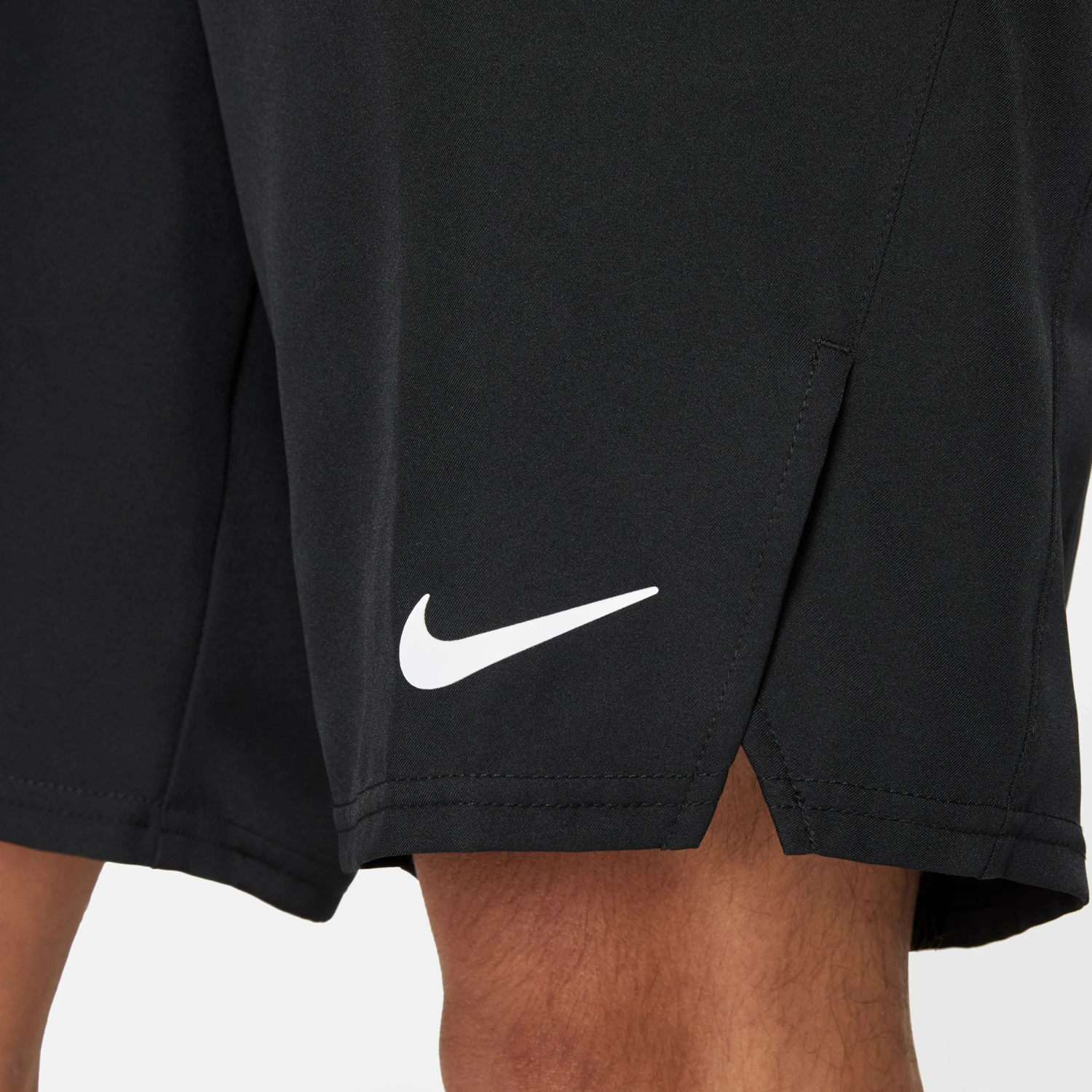 Nike Men's Dri-FIT Victory 9-Inch Shorts (Black/White) 5 Nike Men's Dri-FIT Victory 9-Inch Shorts (Black/White) - Image 5
