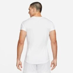 Nike Men's Rafa Dri-FIT Challenger Top (White/Chile Red) 6 Nike Men's Rafa Dri-FIT Challenger Top (White/Chile Red) -Racquet Guys Sports CV2572 101 PHSBM001 3144