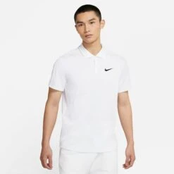 Nike Men's Dri-FIT Advantage Slam Polo (White)