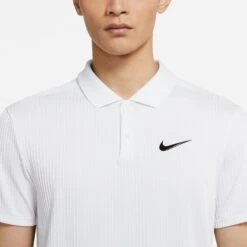 Nike Men's Dri-FIT Advantage Slam Polo (White) -Racquet Guys Sports CV2863 100 PHSYM001 3144