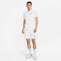 Nike Men's Dri-FIT Advantage Slam Polo (White) -Racquet Guys Sports CV2863 100 PHSYM002 3144