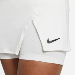 Nike Women's Dri-FIT Victory Skirt (White/Black) -Racquet Guys Sports CV4729 100 PHSYM002 3144