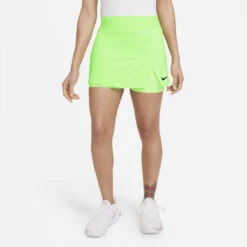 Nike Women's Dri-FIT Victory Stretch Skirt (Lime Glow/Black) -Racquet Guys Sports CV4729 345 PHSFM001 3144