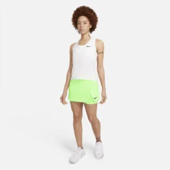 Nike Women's Dri-FIT Victory Stretch Skirt (Lime Glow/Black) -Racquet Guys Sports CV4729 345 PHSYM003 3144