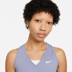 Nike Women's Dri-FIT Victory Tank (Indigo Haze/White) -Racquet Guys Sports CV4784 519 PHSYM001 3144