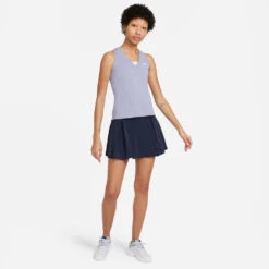 Nike Women's Dri-FIT Victory Tank (Indigo Haze/White) -Racquet Guys Sports CV4784 519 PHSYM003 3144