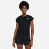 Nike Women's Dri-FIT Victory Top (Black/White)