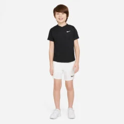 Nike Boys' Dri-FIT Victory Top (Black/White) -Racquet Guys Sports CV7565 010 PHSYM003 3144