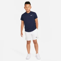 Nike Boys' Dri-FIT Victory Top (Obsidian/White) -Racquet Guys Sports CV7565 451 PHSYM003 3144