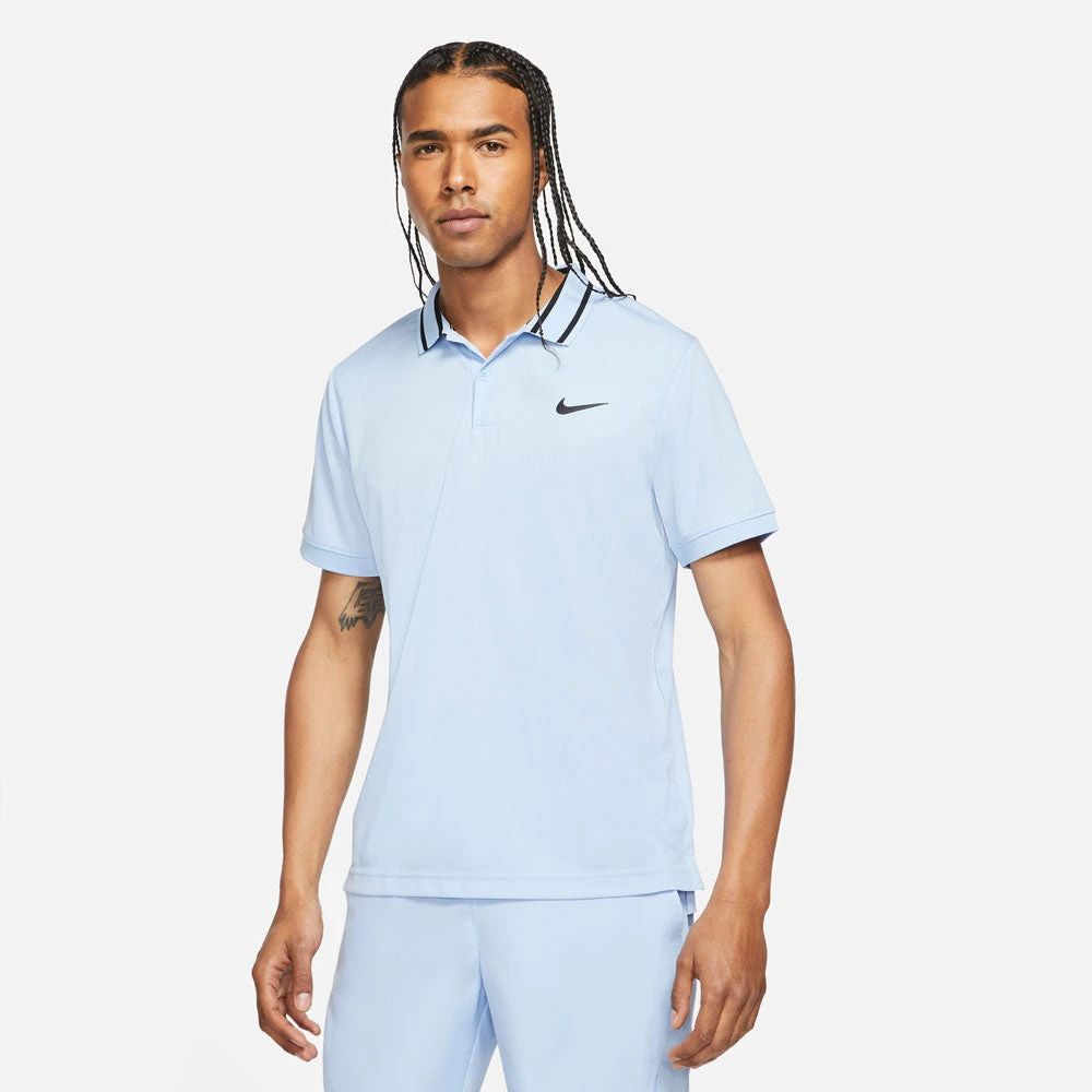 Nike Men's Dri-FIT Victory Polo (Aluminum/Black) 1 Nike Men's Dri-FIT Victory Polo (Aluminum/Black)