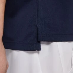 Nike Men's Dri-FIT Victory Polo (Obsidian/White) -Racquet Guys Sports CW6849 451 PHSYM002 3144