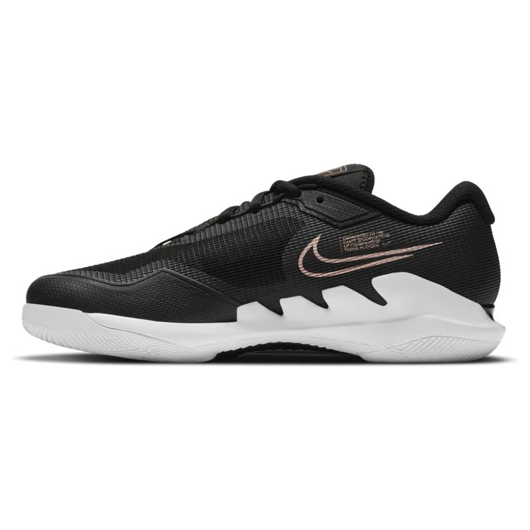 Nike Air Zoom Vapor Pro Women's Tennis Shoe (Black/Bronze) 2 Nike Air Zoom Vapor Pro Women's Tennis Shoe (Black/Bronze) - Image 2