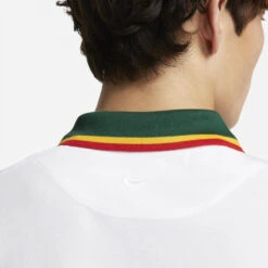 Nike Men's Dri-FIT Slim-Fit NYC Slam Polo (White/Binary Blue) -Racquet Guys Sports DA4379 100 PHSYM004 3144