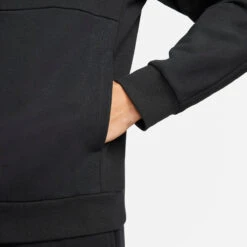 Nike Men's Fleece Heritage Tennis Hoodie (Black) -Racquet Guys Sports DA5711 010 PHSYM002 3144